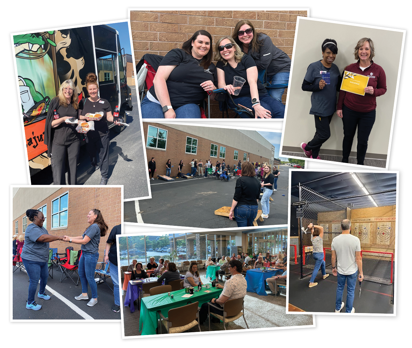 company photo collage